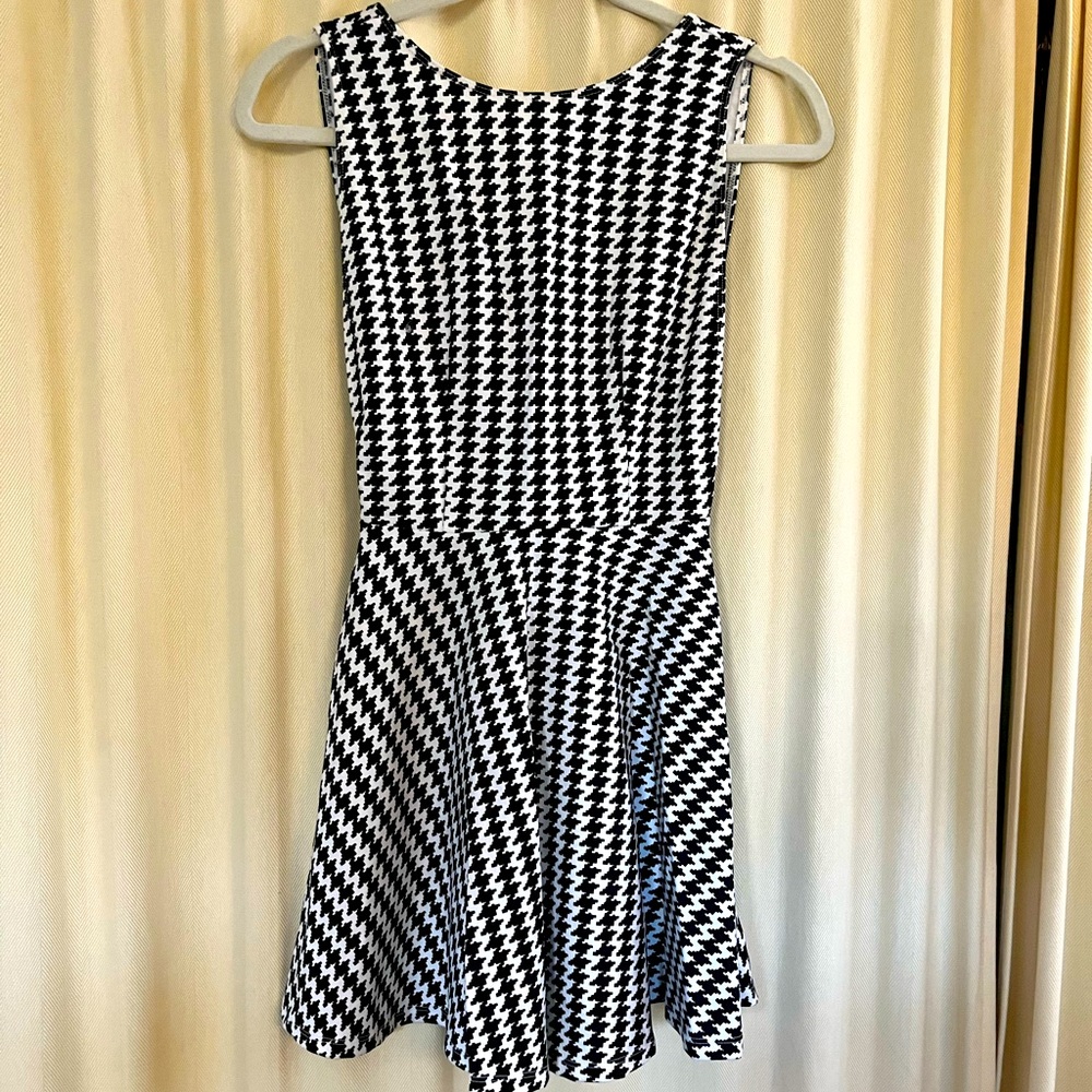 American Apparel houndstooth mini dress